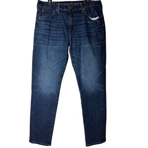 American Eagle Mens AirFlex+ Slim Fit Jeans Size 36x32 Medium Wash Denim Comfort